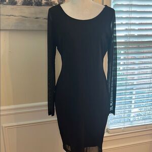 Philosophy Black Long Sleeve Dress